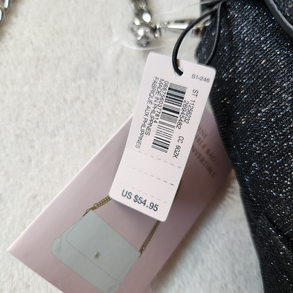 NEW! Victoria's Secret Sparkle Bow Crossbody - Picture 6 of 13